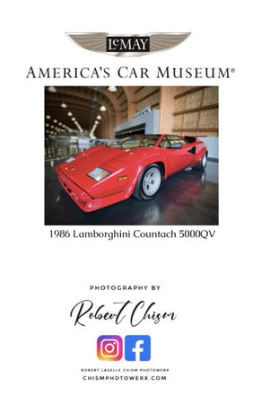 8x10 1986 Lambo Countach RC