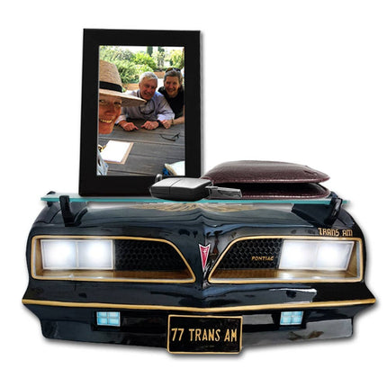 1977 Pontiac Trans Am 3D Wall Shelf With Lights, Black