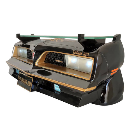 1977 Pontiac Trans Am 3D Wall Shelf With Lights, Black