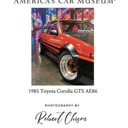 8x10 1985 Toyota Corolla GTS