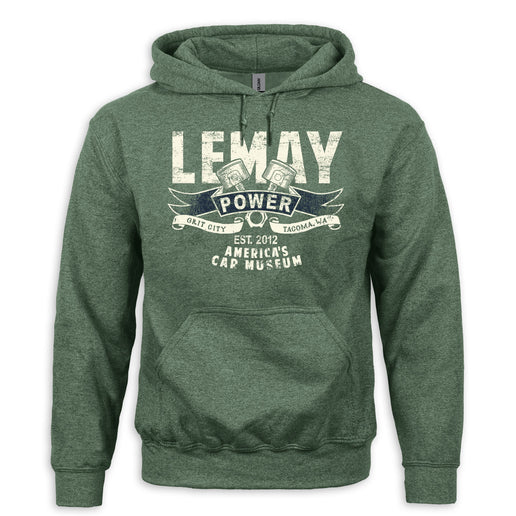 LeMay Power Mechanism Hoodie Green