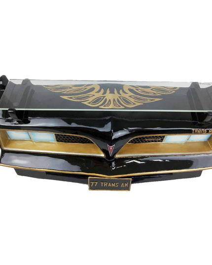 1977 Pontiac Trans Am 3D Wall Shelf With Lights, Black