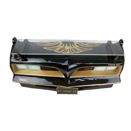 1977 Pontiac Trans Am 3D Wall Shelf With Lights, Black