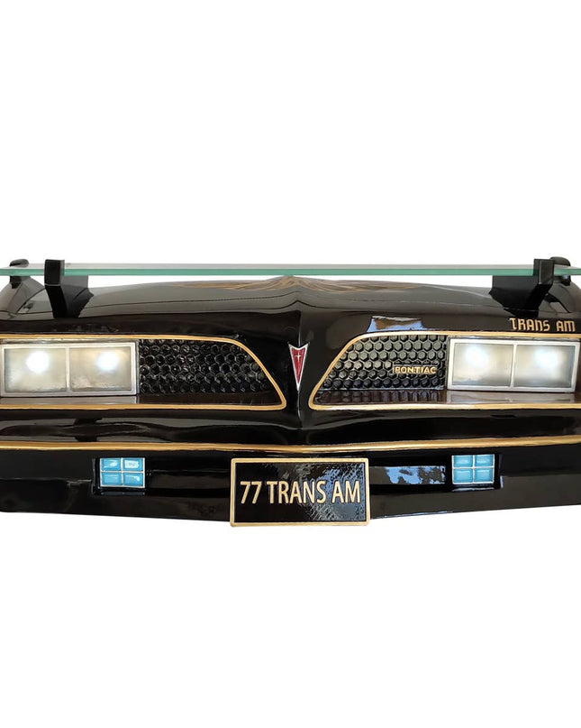 1977 Pontiac Trans Am 3D Wall Shelf With Lights, Black
