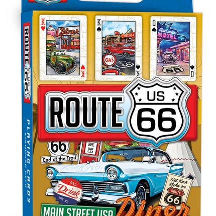 Route 66 Playing Cards