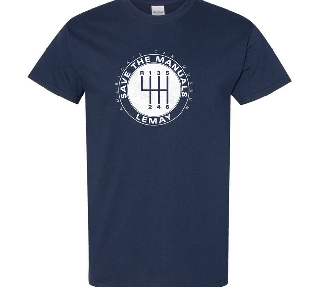Save the Manual Tshirt Navy