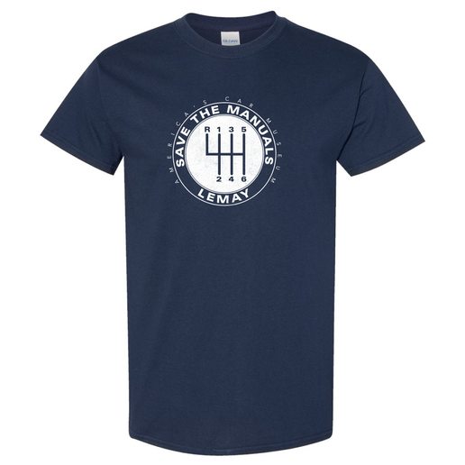 Save the Manual Tshirt Navy