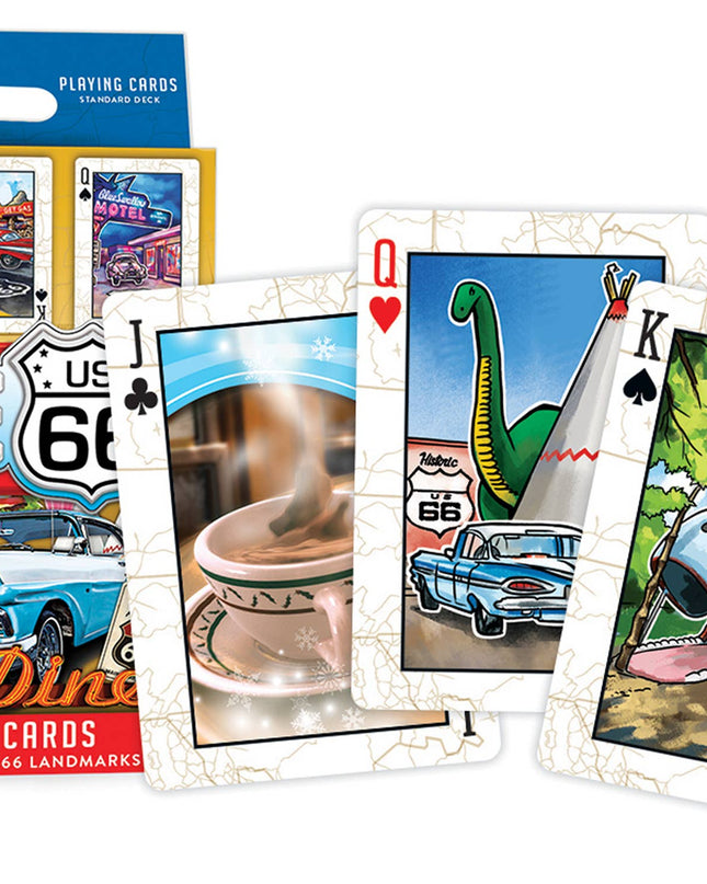 Route 66 Playing Cards