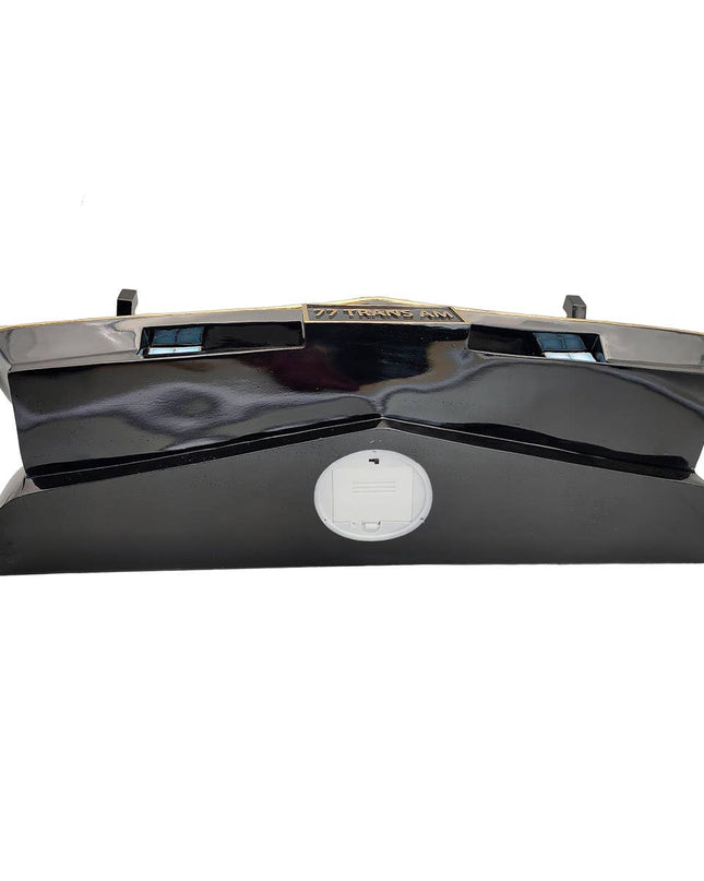 1977 Pontiac Trans Am 3D Wall Shelf With Lights, Black