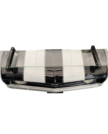1969 Camaro SS Wall Shelf with Lights, Black and White