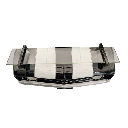 1969 Camaro SS Wall Shelf with Lights, Black and White
