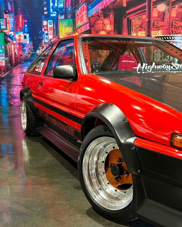 8x10 1985 Toyota Corolla GTS