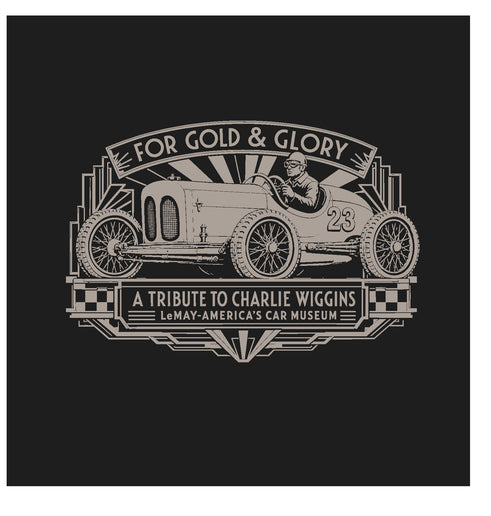 Gold & Glory Tshirt Black