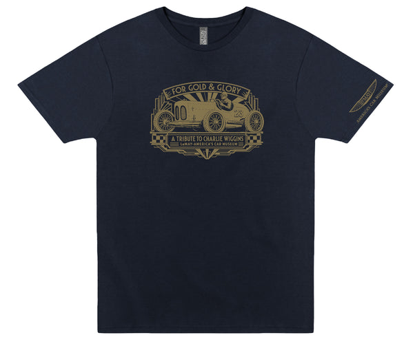 Gold & Glory Tshirt Navy
