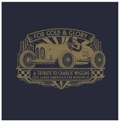 Gold & Glory Tshirt Navy