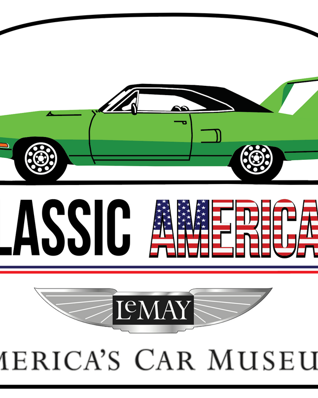 Classic American Car Sticker