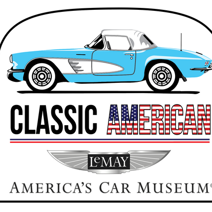 Classic American Blue Sticker