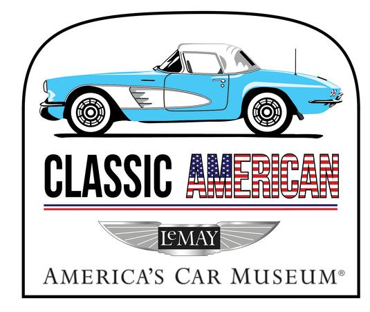 Classic American Blue Sticker