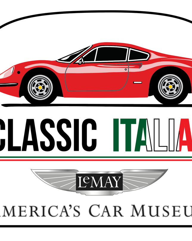 Classic Italian Car Sticker