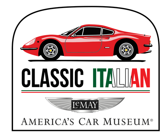Classic Italian Car Sticker