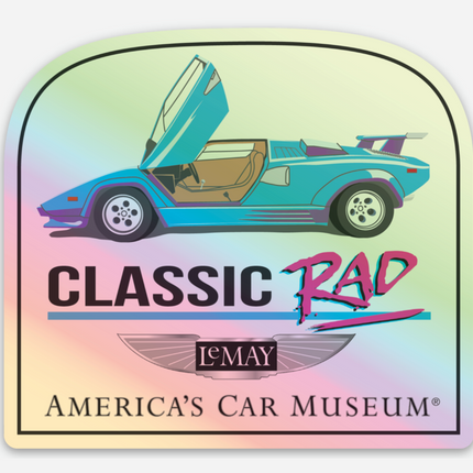 Classic Rad Sticker