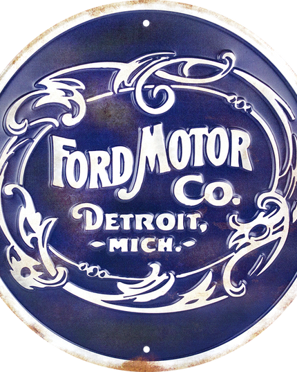 Sign - Ford Motor Company Retro