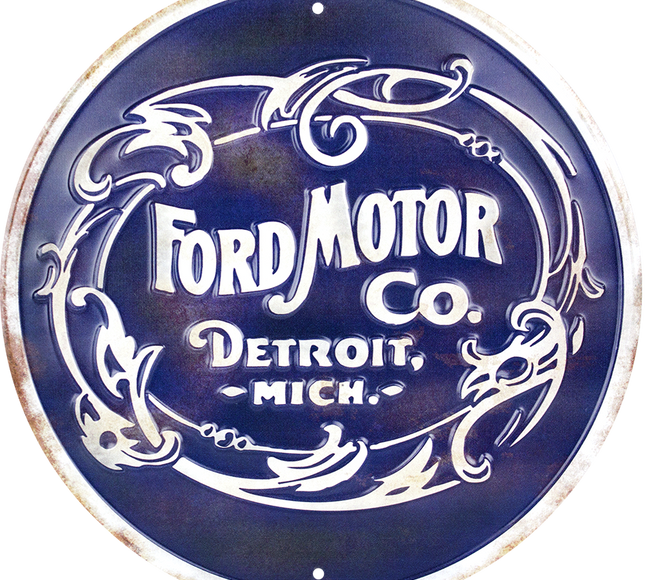 Sign - Ford Motor Company Retro