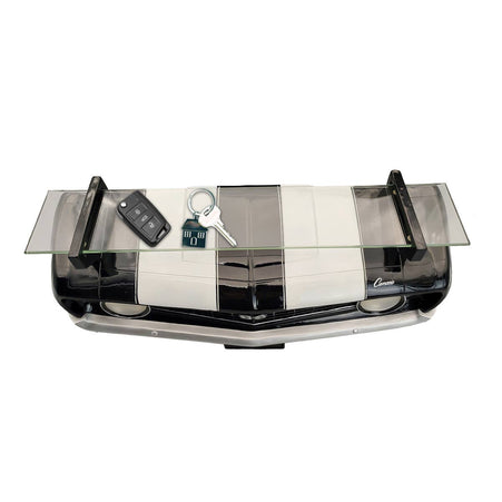 1969 Camaro SS Wall Shelf with Lights, Black and White