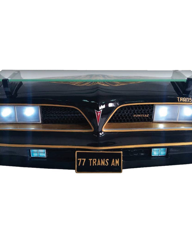 1977 Pontiac Trans Am 3D Wall Shelf With Lights, Black