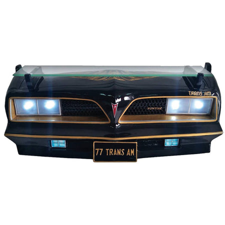 1977 Pontiac Trans Am 3D Wall Shelf With Lights, Black
