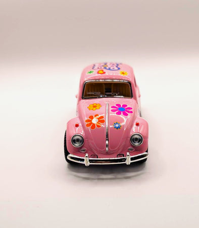 67 All-Pink VW Bug diecast pb