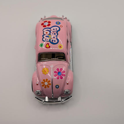 67 All-Pink VW Bug diecast pb